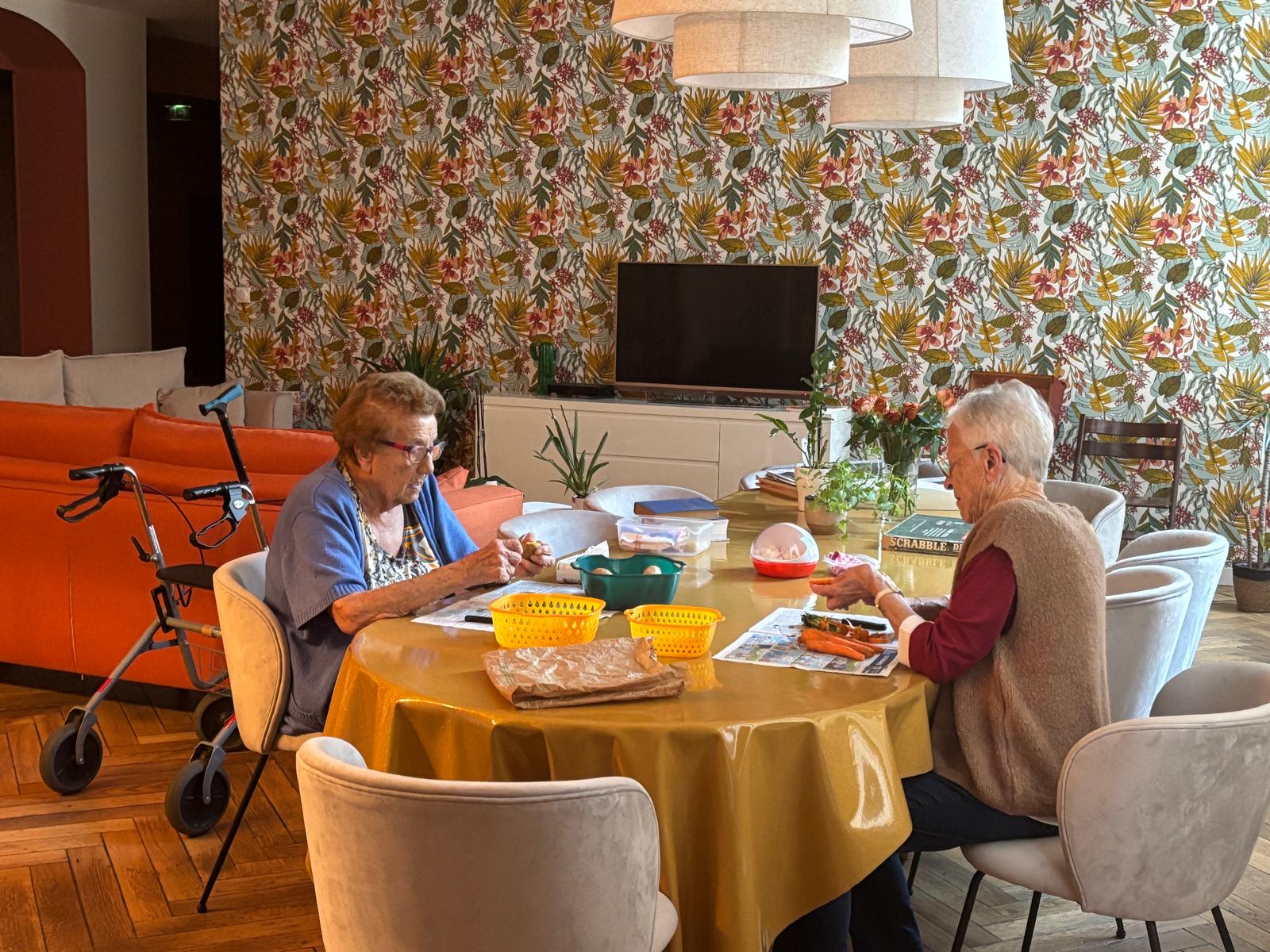 Coin repas convivial